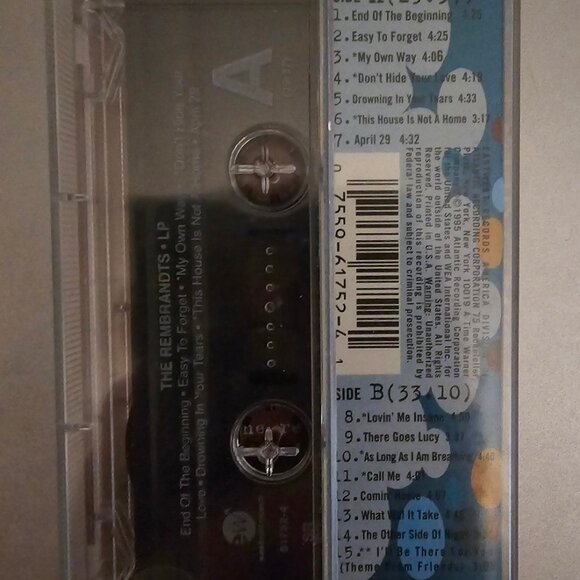 The Rembrandts L.P. By The Rembrandts Casette Tape Used - Picture 3 of 3